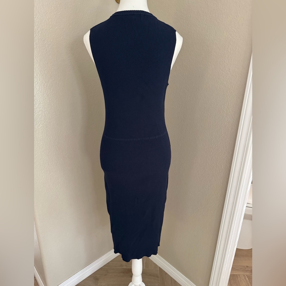 Banana Republic ribbed sweater knit body conscious dress